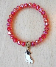 Jack Russell Glass Beaded
